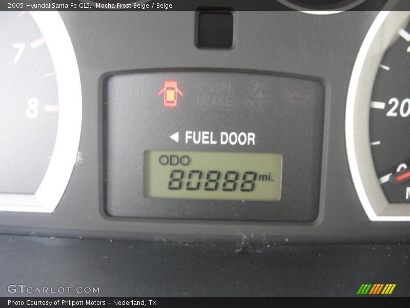 Mocha Frost Beige / Beige 2005 Hyundai Santa Fe GLS