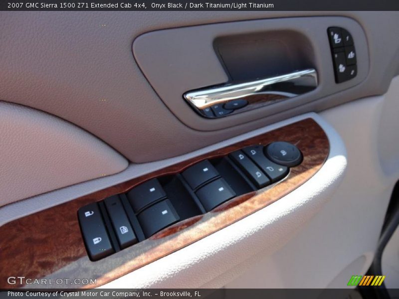 Onyx Black / Dark Titanium/Light Titanium 2007 GMC Sierra 1500 Z71 Extended Cab 4x4