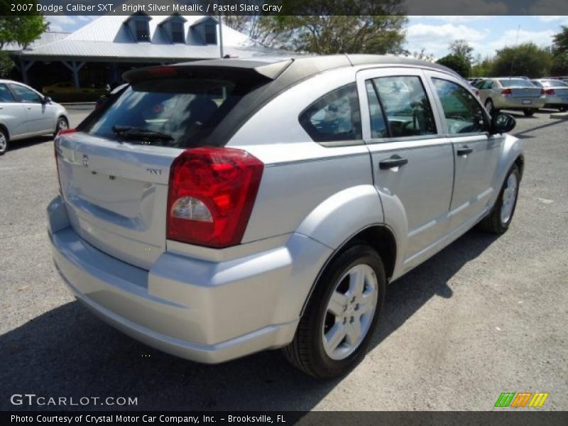 Bright Silver Metallic / Pastel Slate Gray 2007 Dodge Caliber SXT