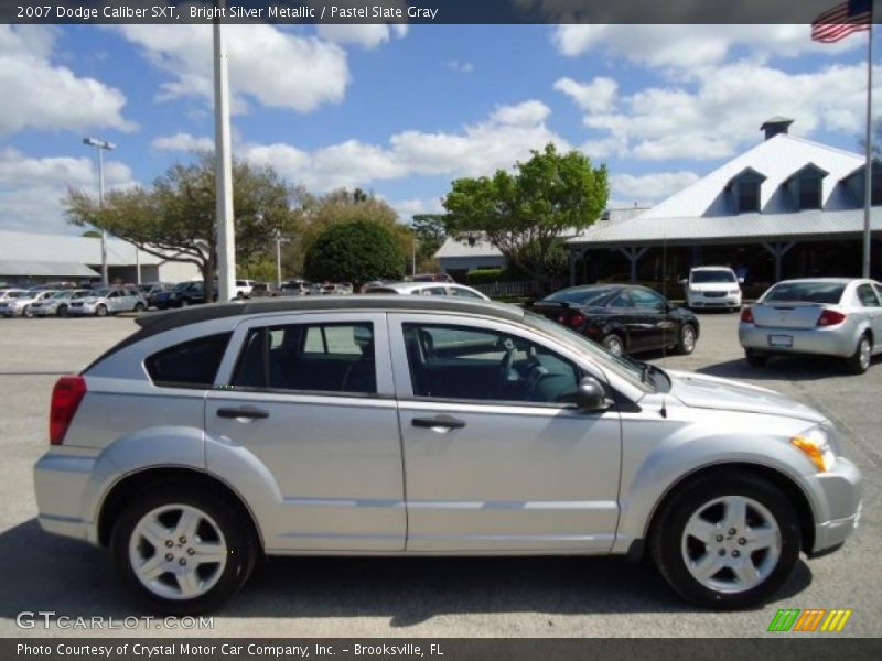 Bright Silver Metallic / Pastel Slate Gray 2007 Dodge Caliber SXT