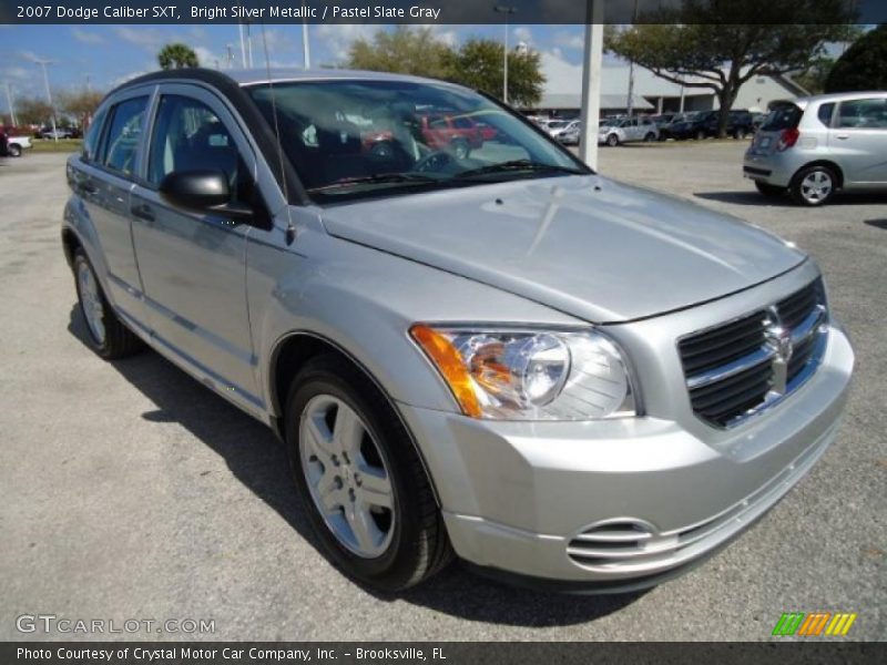 Bright Silver Metallic / Pastel Slate Gray 2007 Dodge Caliber SXT