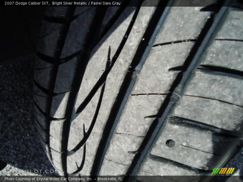Bright Silver Metallic / Pastel Slate Gray 2007 Dodge Caliber SXT
