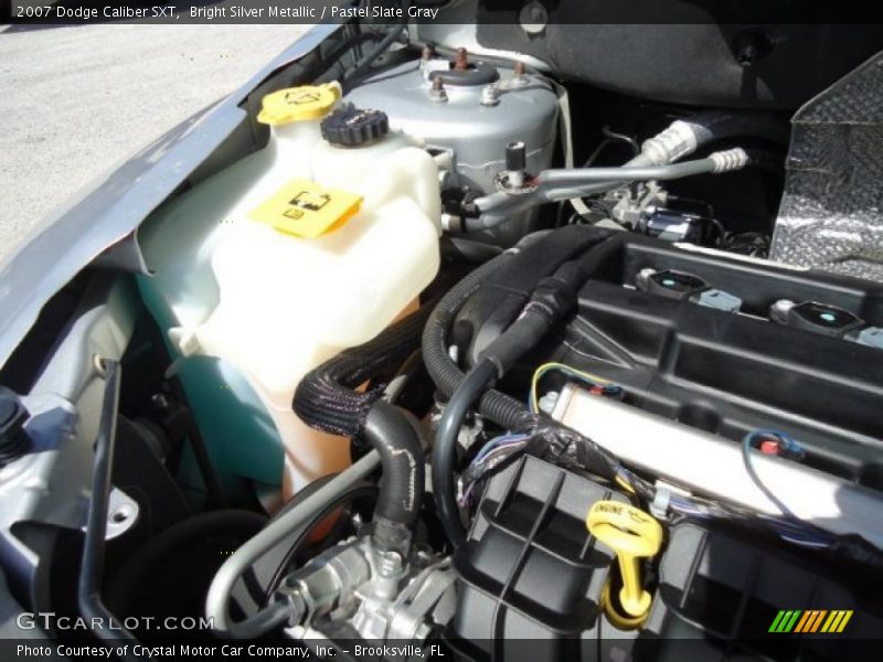 Bright Silver Metallic / Pastel Slate Gray 2007 Dodge Caliber SXT