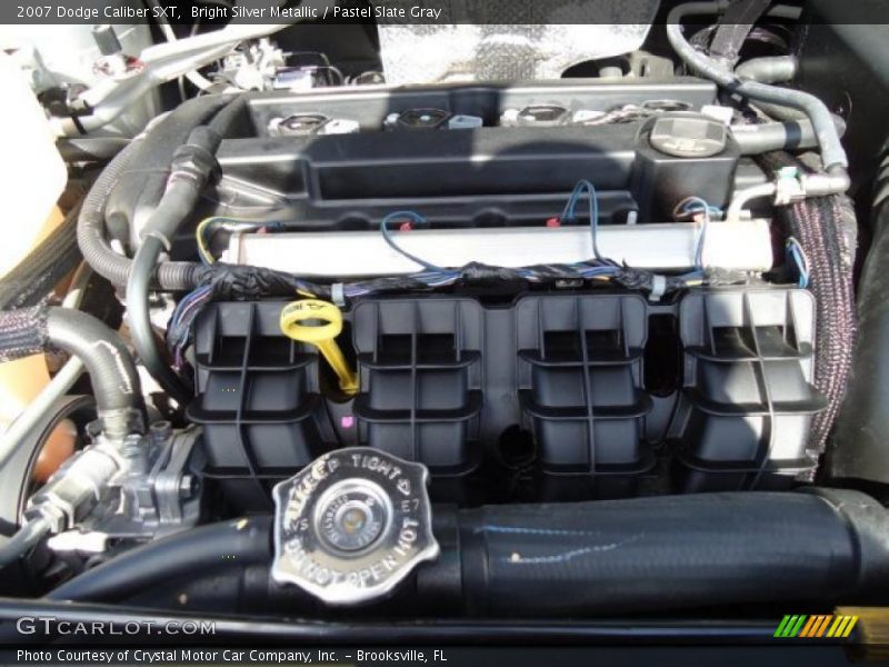 Bright Silver Metallic / Pastel Slate Gray 2007 Dodge Caliber SXT