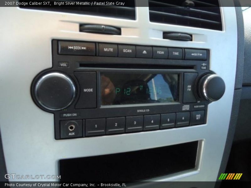 Bright Silver Metallic / Pastel Slate Gray 2007 Dodge Caliber SXT