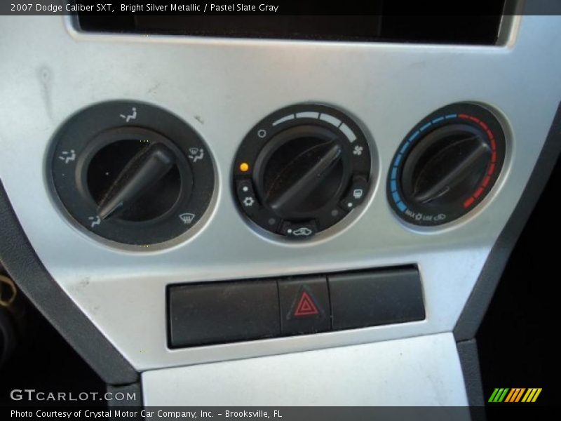 Bright Silver Metallic / Pastel Slate Gray 2007 Dodge Caliber SXT