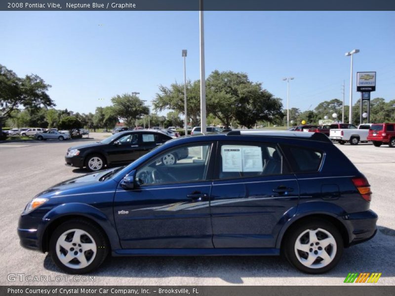 Neptune Blue / Graphite 2008 Pontiac Vibe