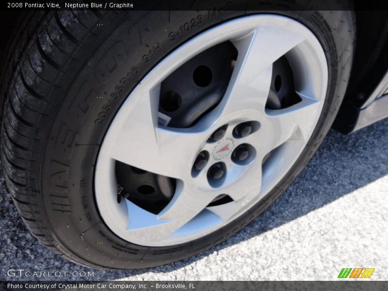 Neptune Blue / Graphite 2008 Pontiac Vibe