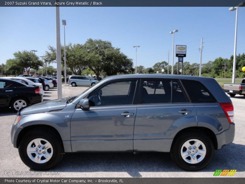 Azure Grey Metallic / Black 2007 Suzuki Grand Vitara