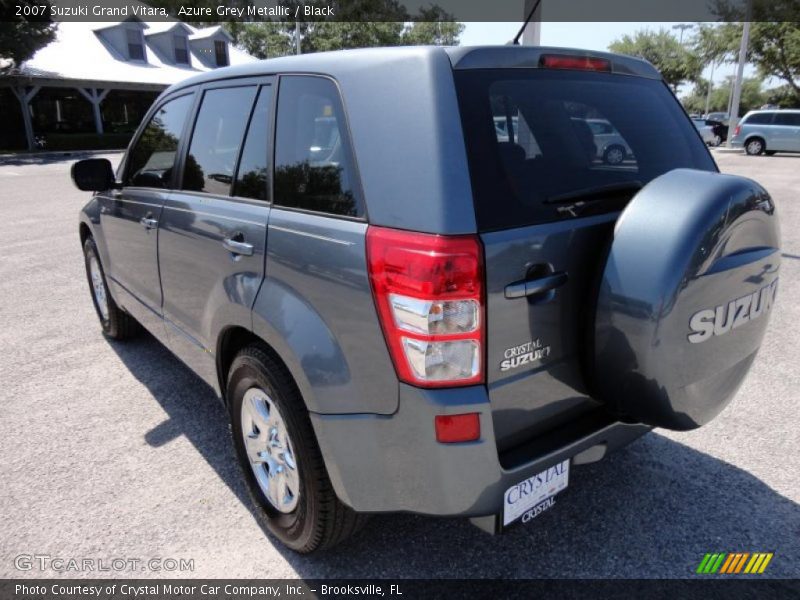 Azure Grey Metallic / Black 2007 Suzuki Grand Vitara