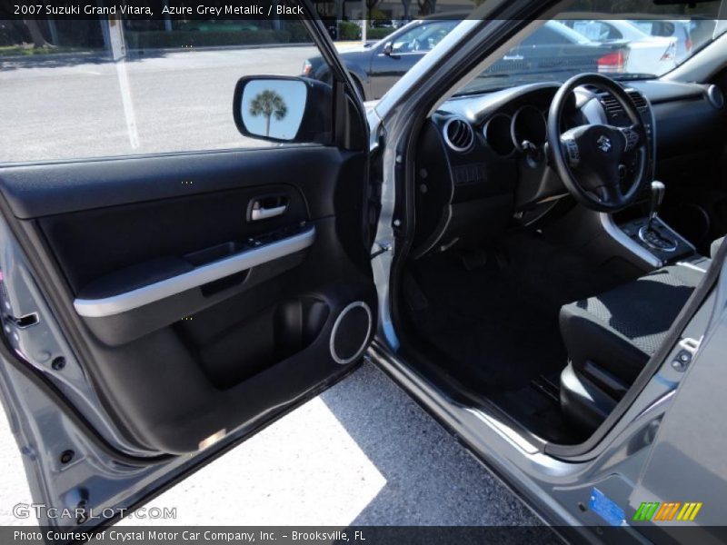 Azure Grey Metallic / Black 2007 Suzuki Grand Vitara