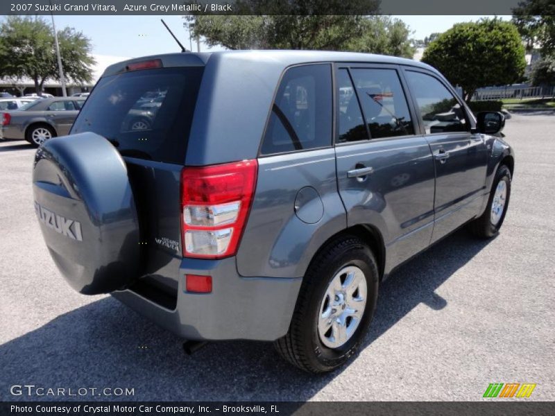 Azure Grey Metallic / Black 2007 Suzuki Grand Vitara
