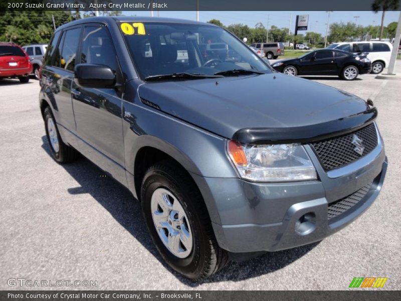 Azure Grey Metallic / Black 2007 Suzuki Grand Vitara