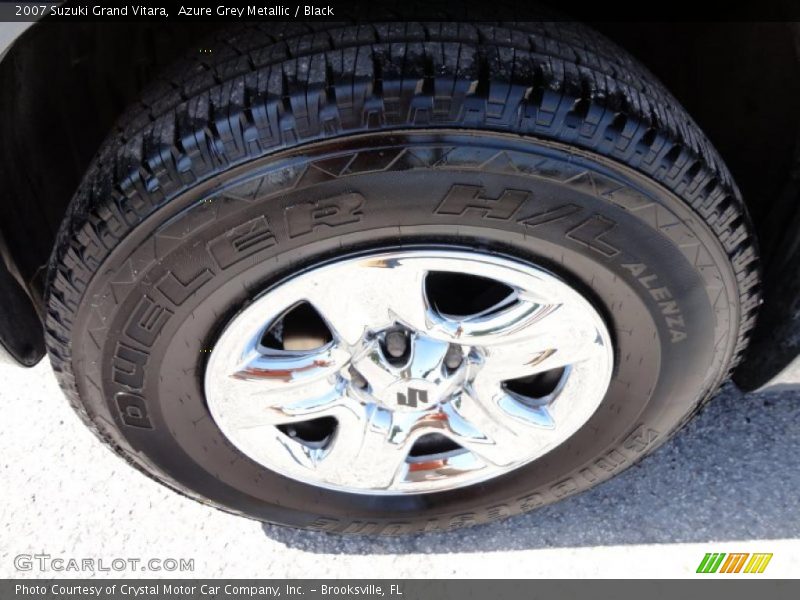 Azure Grey Metallic / Black 2007 Suzuki Grand Vitara