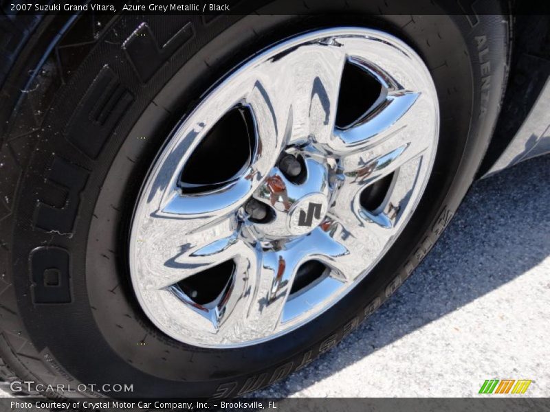 Azure Grey Metallic / Black 2007 Suzuki Grand Vitara