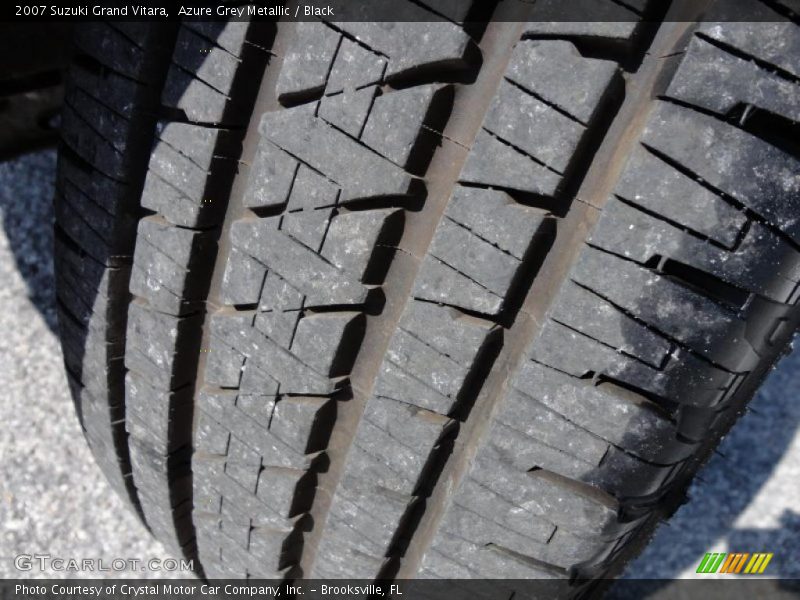 Azure Grey Metallic / Black 2007 Suzuki Grand Vitara