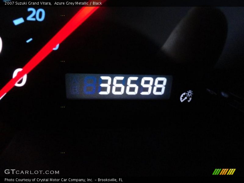 Azure Grey Metallic / Black 2007 Suzuki Grand Vitara