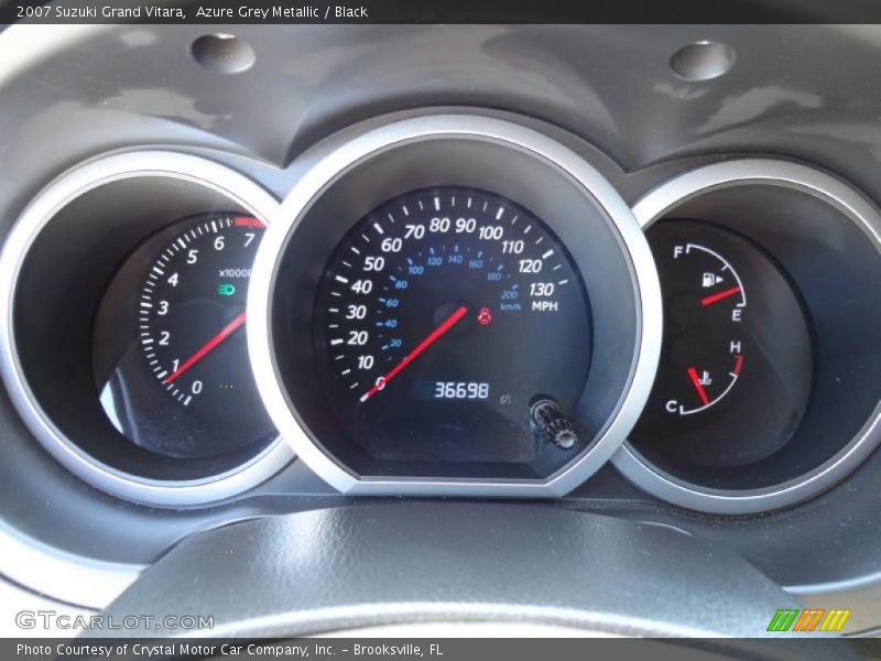 Azure Grey Metallic / Black 2007 Suzuki Grand Vitara