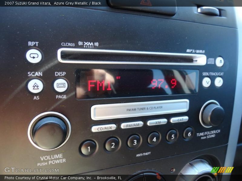 Azure Grey Metallic / Black 2007 Suzuki Grand Vitara