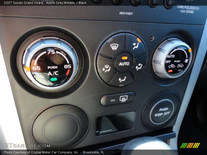 Azure Grey Metallic / Black 2007 Suzuki Grand Vitara