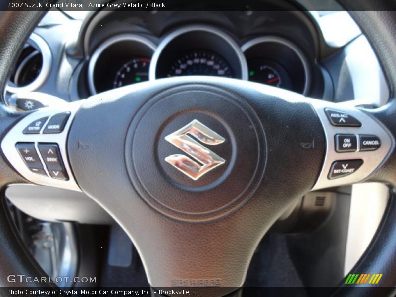 Azure Grey Metallic / Black 2007 Suzuki Grand Vitara