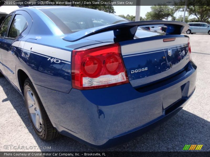 Deep Water Blue Pearl / Dark Slate Gray/Light Slate Gray 2010 Dodge Charger SXT