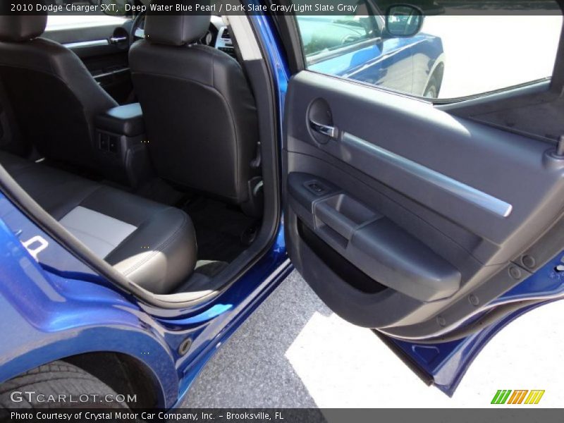 Deep Water Blue Pearl / Dark Slate Gray/Light Slate Gray 2010 Dodge Charger SXT