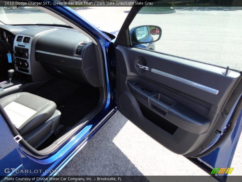 Deep Water Blue Pearl / Dark Slate Gray/Light Slate Gray 2010 Dodge Charger SXT