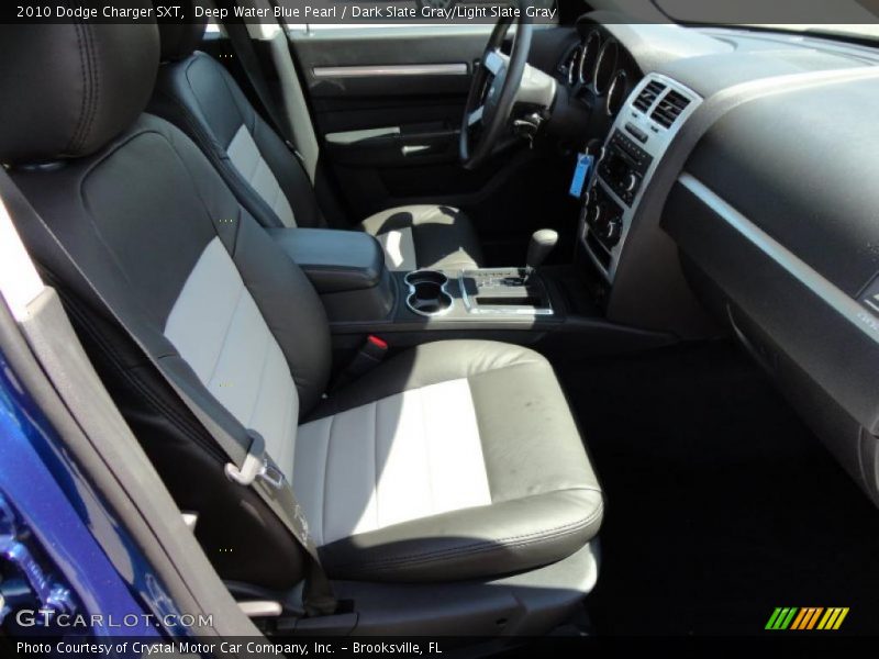 Deep Water Blue Pearl / Dark Slate Gray/Light Slate Gray 2010 Dodge Charger SXT