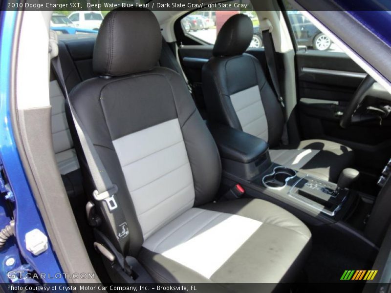 Deep Water Blue Pearl / Dark Slate Gray/Light Slate Gray 2010 Dodge Charger SXT