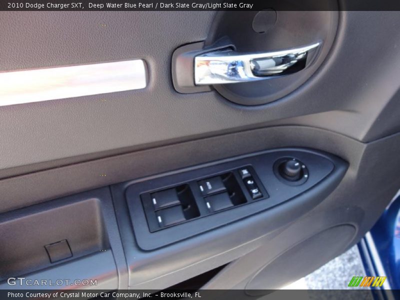 Deep Water Blue Pearl / Dark Slate Gray/Light Slate Gray 2010 Dodge Charger SXT