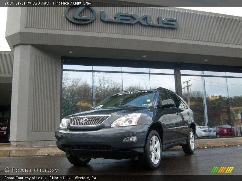 Flint Mica / Light Gray 2006 Lexus RX 330 AWD