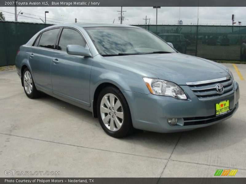 Blue Mirage Metallic / Ivory 2007 Toyota Avalon XLS