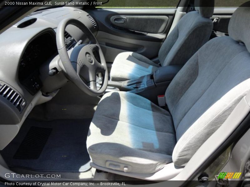 Sunlit Sand Metallic / Frost 2000 Nissan Maxima GLE
