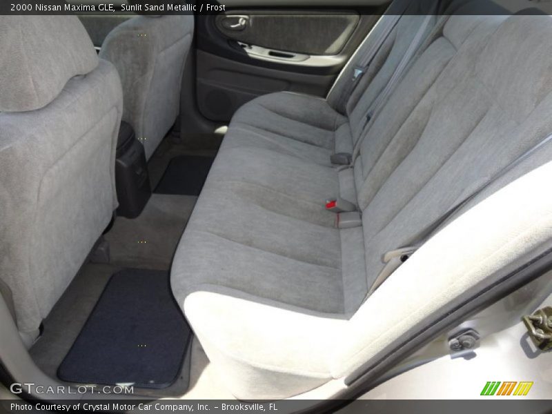 Sunlit Sand Metallic / Frost 2000 Nissan Maxima GLE