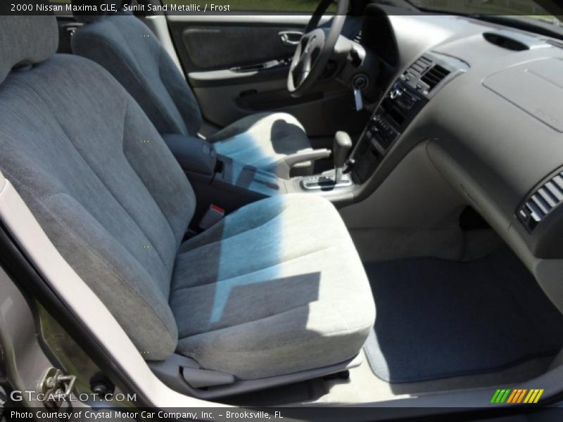 Sunlit Sand Metallic / Frost 2000 Nissan Maxima GLE
