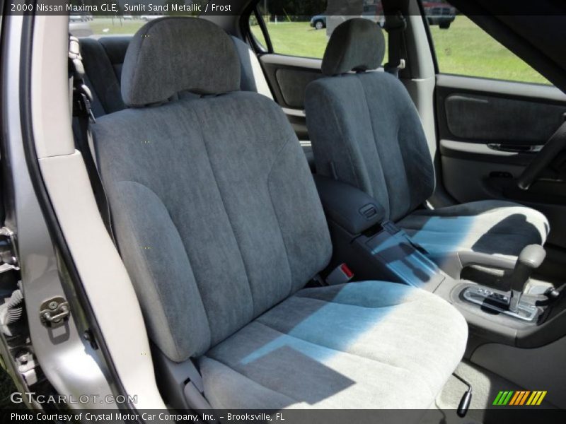 Sunlit Sand Metallic / Frost 2000 Nissan Maxima GLE