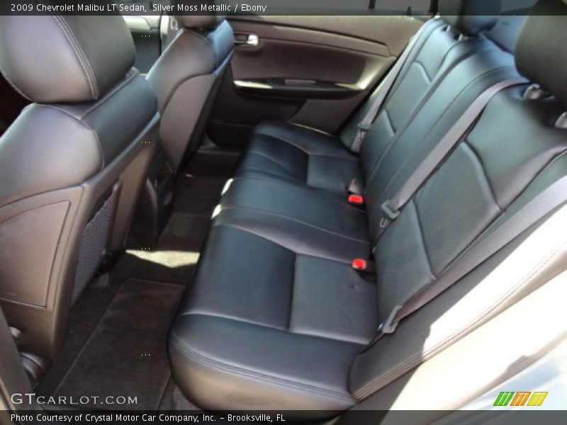 Silver Moss Metallic / Ebony 2009 Chevrolet Malibu LT Sedan