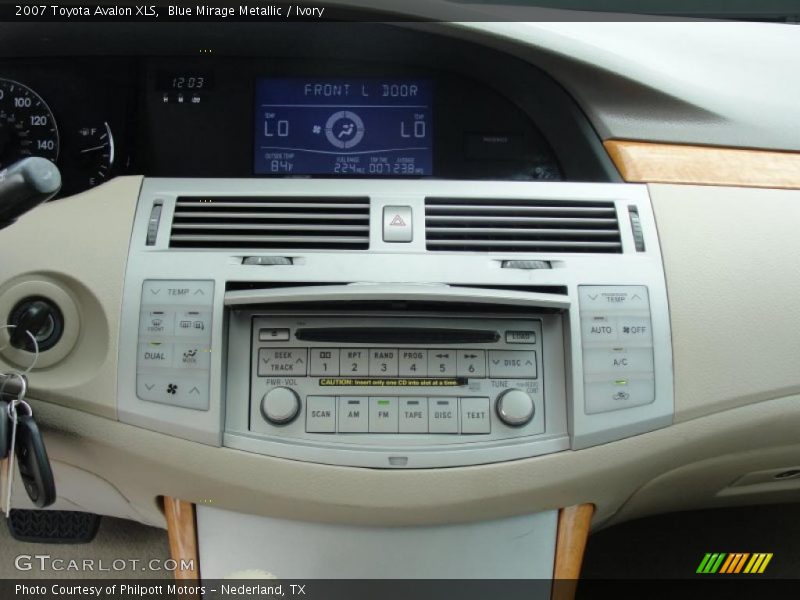 Blue Mirage Metallic / Ivory 2007 Toyota Avalon XLS