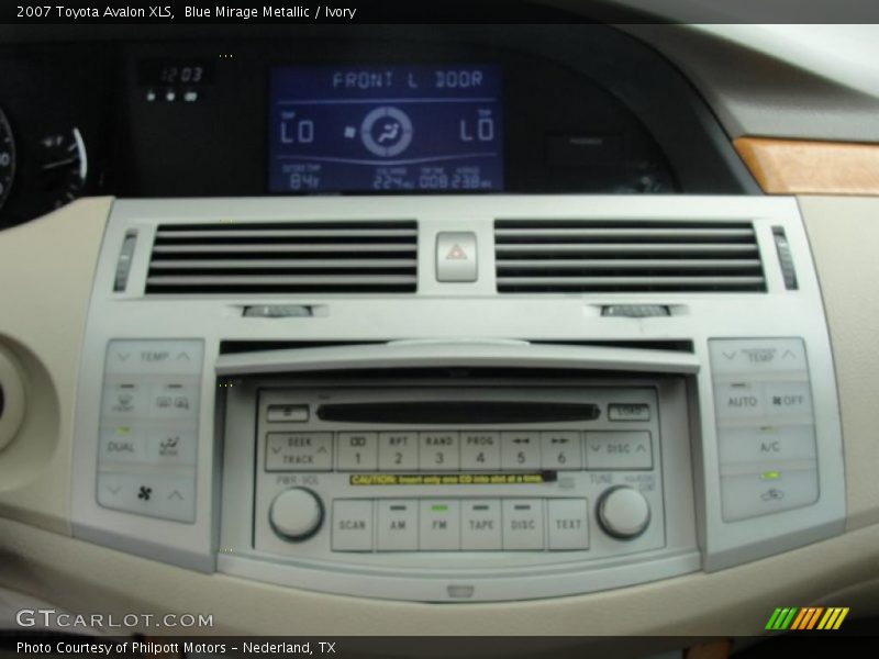 Blue Mirage Metallic / Ivory 2007 Toyota Avalon XLS