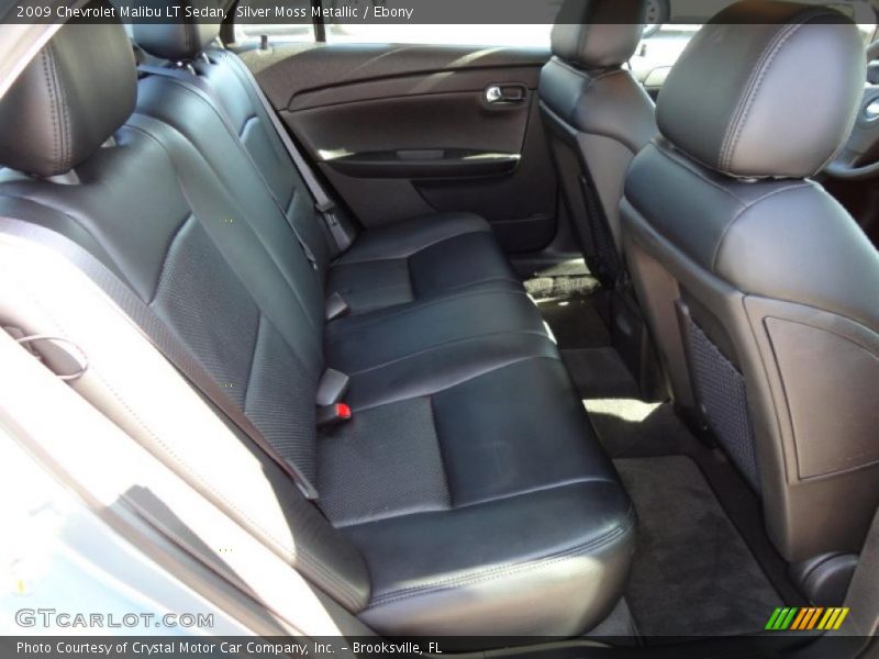 Silver Moss Metallic / Ebony 2009 Chevrolet Malibu LT Sedan