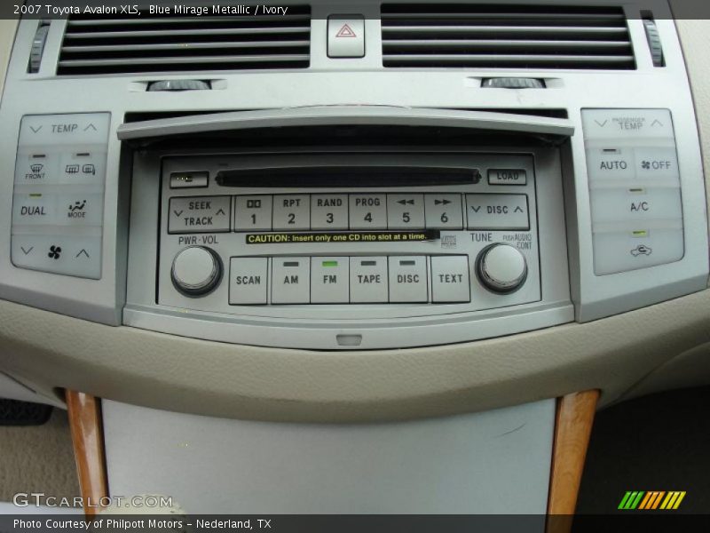 Blue Mirage Metallic / Ivory 2007 Toyota Avalon XLS