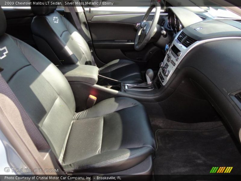 Silver Moss Metallic / Ebony 2009 Chevrolet Malibu LT Sedan