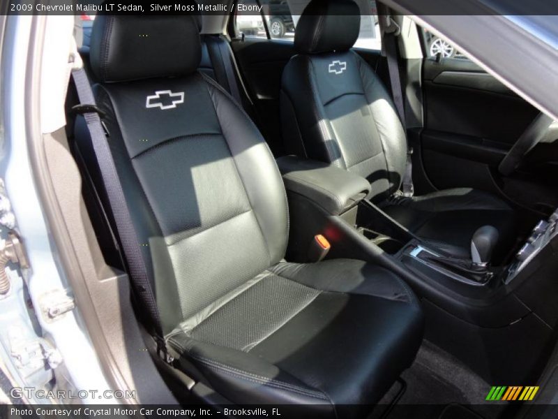Silver Moss Metallic / Ebony 2009 Chevrolet Malibu LT Sedan