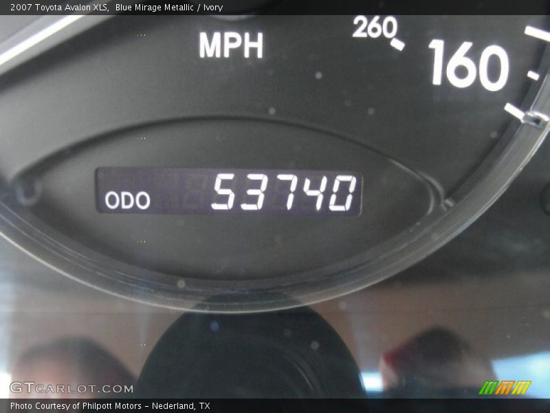 Blue Mirage Metallic / Ivory 2007 Toyota Avalon XLS