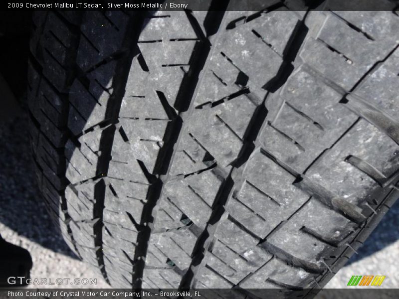 Silver Moss Metallic / Ebony 2009 Chevrolet Malibu LT Sedan