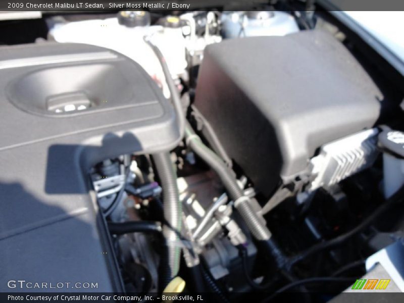 Silver Moss Metallic / Ebony 2009 Chevrolet Malibu LT Sedan
