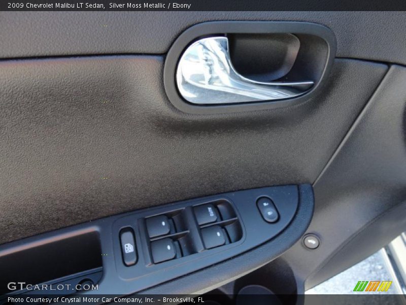 Silver Moss Metallic / Ebony 2009 Chevrolet Malibu LT Sedan
