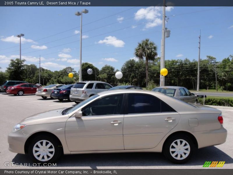 Desert Sand Mica / Taupe 2005 Toyota Camry LE