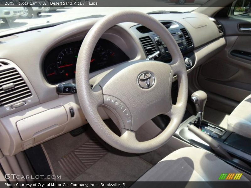 Desert Sand Mica / Taupe 2005 Toyota Camry LE